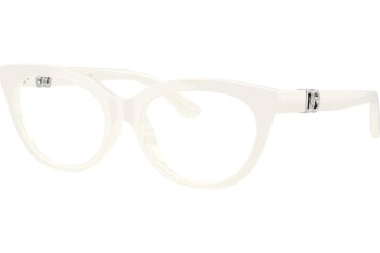 Okulary korekcyjne Dolce & Gabbana DX5005U 3312 Kwadratowe Białe