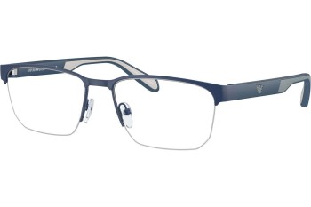 Okulary korekcyjne Emporio Armani EA1162 3050 Prostokątne Niebieskie