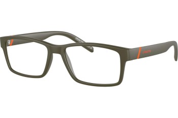 Okulary korekcyjne Arnette Leonardo AN7179 2854 Prostokątne Zielone