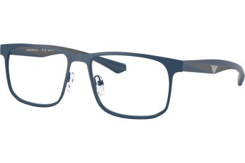 Okulary korekcyjne Emporio Armani EA1163 3389 Kwadratowe Niebieskie