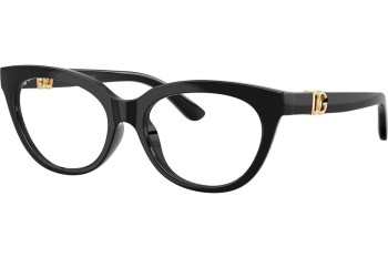 Okulary korekcyjne Dolce & Gabbana DX5005U 501 Kwadratowe Czarne