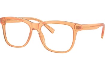 Okulary korekcyjne Dolce & Gabbana DX3356 3442 Kwadratowe Pomarańczowe