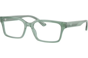 Okulary korekcyjne Emporio Armani EA3244 6176 Kwadratowe Zielone