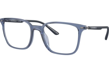 Okulary korekcyjne Emporio Armani EA3242U 6108 Kwadratowe Niebieskie