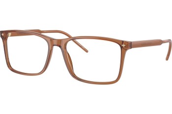 Okulary korekcyjne Giorgio Armani AR7258 5932 Kwadratowe Brązowe