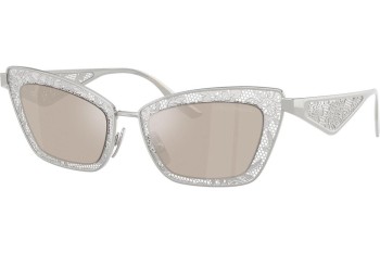 Okulary przeciwsłoneczne Dolce & Gabbana DG2311 K05/0V Kocie oczy Białe