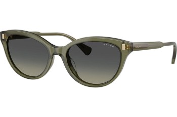 Okulary przeciwsłoneczne Ralph by Ralph Lauren RA5326U 615911 Kocie oczy Zielone