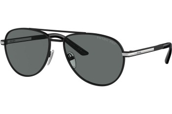 Okulary przeciwsłoneczne Prada PRA54S 1BO5Z1 Polarized Pilotki (Aviator) Czarne