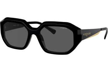 Okulary przeciwsłoneczne Vogue Eyewear VO5554S W44/87 Prostokątne Czarne