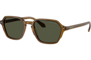 Okulary przeciwsłoneczne Giorgio Armani AR8220F 617231 Kwadratowe Zielone