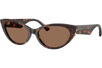 Okulary przeciwsłoneczne Jimmy Choo JC5023H 500273 Kocie oczy Havana