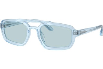 Okulary przeciwsłoneczne Emporio Armani EA4240U 6204/1 Prostokątne Niebieskie