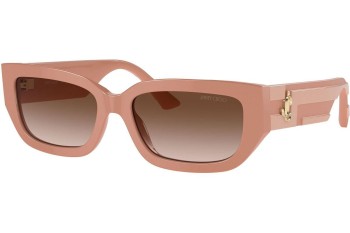 Okulary przeciwsłoneczne Jimmy Choo JC5017 503213 Prostokątne Różowe