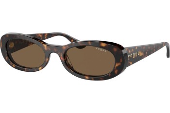 Okulary przeciwsłoneczne Vogue Eyewear VO5582S W65673 Owalne Havana