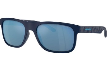 Okulary przeciwsłoneczne Arnette AN4341 275422 Polarized Kwadratowe Niebieskie