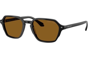 Okulary przeciwsłoneczne Giorgio Armani AR8220 587553 Kwadratowe Czarne