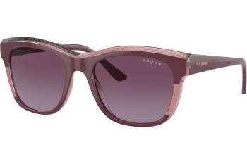 Okulary przeciwsłoneczne Vogue Eyewear VO5557S 31408H Kwadratowe Fioletowe