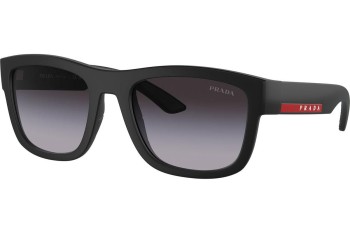 Okulary przeciwsłoneczne Prada Linea Rossa PS01ZS 1BO09U Kwadratowe Czarne