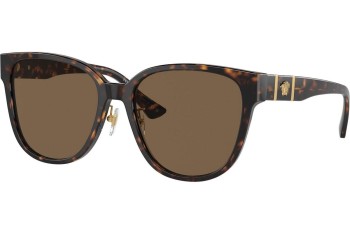 Okulary przeciwsłoneczne Versace VE4460D 108/73 Kwadratowe Havana