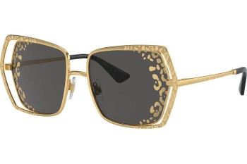 Okulary przeciwsłoneczne Dolce & Gabbana DG2306 02/GT Kocie oczy Złote