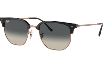 Okulary przeciwsłoneczne Ray-Ban RB4416F 672071 Browline Szare