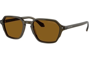 Okulary przeciwsłoneczne Giorgio Armani AR8220 616933 Kwadratowe Zielone