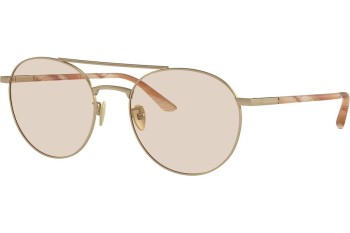 Okulary przeciwsłoneczne Giorgio Armani AR6156 3002M4 Pilotki (Aviator) Złote