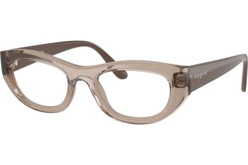 Okulary korekcyjne Vogue Eyewear VO5615 3181 Kocie oczy Brązowe