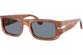 Okulary przeciwsłoneczne Persol PO3362S 96/56 Kwadratowe Brązowe