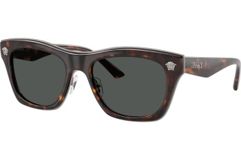 Okulary przeciwsłoneczne Versace VE2272 108/87 Kwadratowe Havana