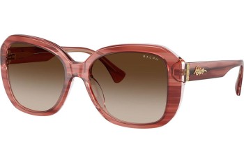 Okulary przeciwsłoneczne Ralph by Ralph Lauren RA5321U 620313 Kwadratowe Czerwone