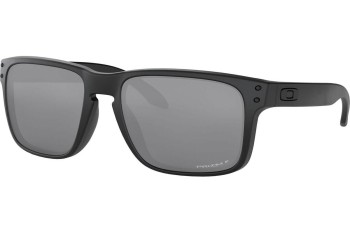 Okulary przeciwsłoneczne Oakley Holbrook OO9102 9102G0 Polarized Kwadratowe Czarne