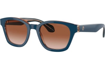 Okulary przeciwsłoneczne Giorgio Armani AR8207 608513 Kwadratowe Niebieskie