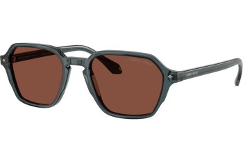 Okulary przeciwsłoneczne Giorgio Armani AR8220F 6171C5 Kwadratowe Szare