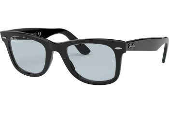 Okulary przeciwsłoneczne Ray-Ban Wayfarer RB2140F 601/R5 Kwadratowe Czarne