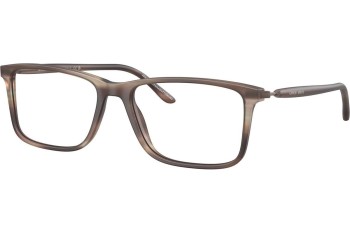 Okulary korekcyjne Giorgio Armani AR7261 6167 Prostokątne Brązowe