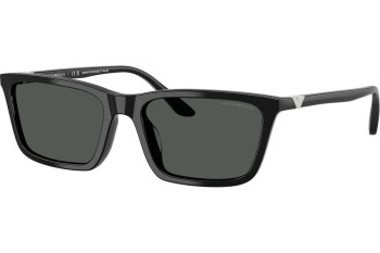 Okulary przeciwsłoneczne Emporio Armani EA4239U 501787 Kwadratowe Czarne