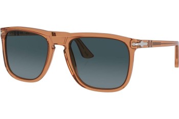 Okulary przeciwsłoneczne Persol PO3336S 1213S3 Polarized Kwadratowe Brązowe