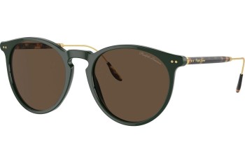 Okulary przeciwsłoneczne Ralph Lauren RL8181P 614053 Okrągłe Zielone