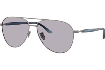 Okulary przeciwsłoneczne Giorgio Armani AR6162 3003M3 Pilotki (Aviator) Szare