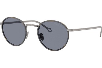 Okulary przeciwsłoneczne Giorgio Armani AR6163J 300319 Okrągłe Szare