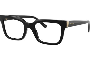 Okulary korekcyjne Vogue Eyewear VO5611B W44 Kwadratowe Czarne