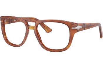 Okulary przeciwsłoneczne Persol PO3366S 96/GJ Kwadratowe Brązowe