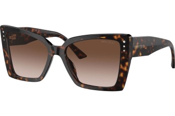 Okulary przeciwsłoneczne Jimmy Choo JC5001B 500213 Kocie oczy Havana