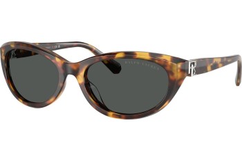 Okulary przeciwsłoneczne Ralph Lauren RL8226U 513487 Kocie oczy Havana