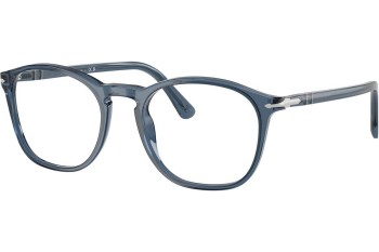 Okulary korekcyjne Persol PO3007VM 1197 Kwadratowe Niebieskie