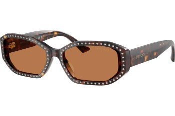 Okulary przeciwsłoneczne Jimmy Choo JC5021BU 500273 Kocie oczy Havana