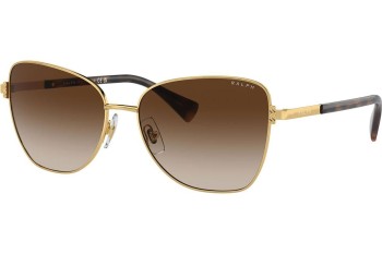 Okulary przeciwsłoneczne Ralph Lauren RA4146 900413 Kocie oczy Złote