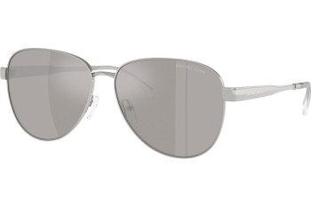 Okulary przeciwsłoneczne Michael Kors MK1160 18936G Pilotki (Aviator) Srebrne