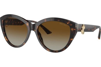 Okulary przeciwsłoneczne Jimmy Choo JC5007 5002T5 Polarized Owalne Havana